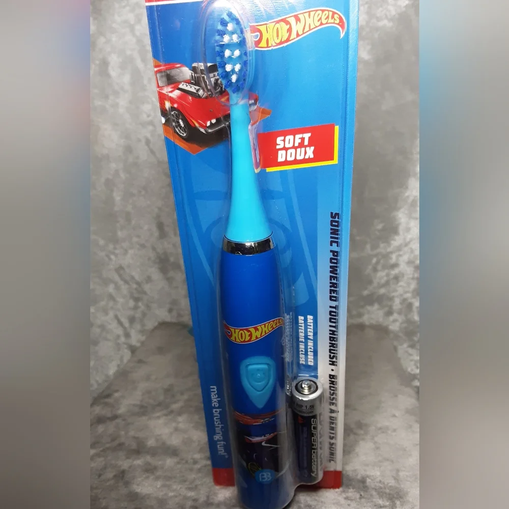 Brush Buddies Hotwheels Sonic Powered Toothbrush